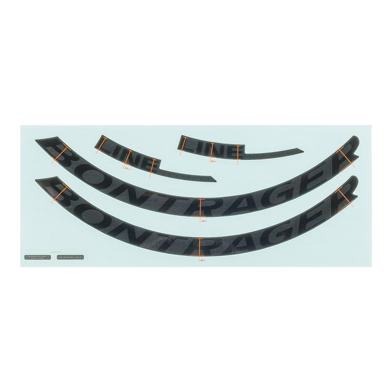 BONTRAGER LINE ELITE 30 RIM DECAL SETS BONTRAGER LINE ELITE 30 RIM DECAL SETS