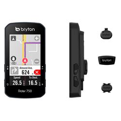 CICLOCOMPUTADOR GPS BRYTON RIDER 750 PACK