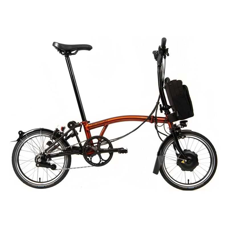 BROMPTON ELECTRIC C-LINE EXPLORE  6V HIGH FLAME LACQUER