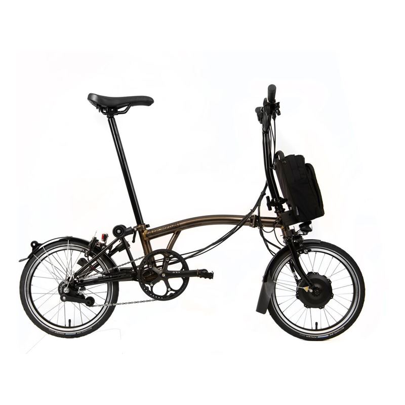 BROMPTON ELECTRIC C-LINE EXPLORE  6V MID BLACK LACQUER