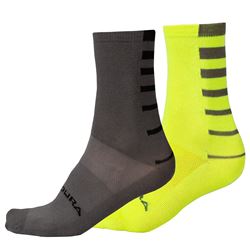 ENDURA CALCETINES STRIPE COOLMAX® (PACK DE DOS UNIDADES)