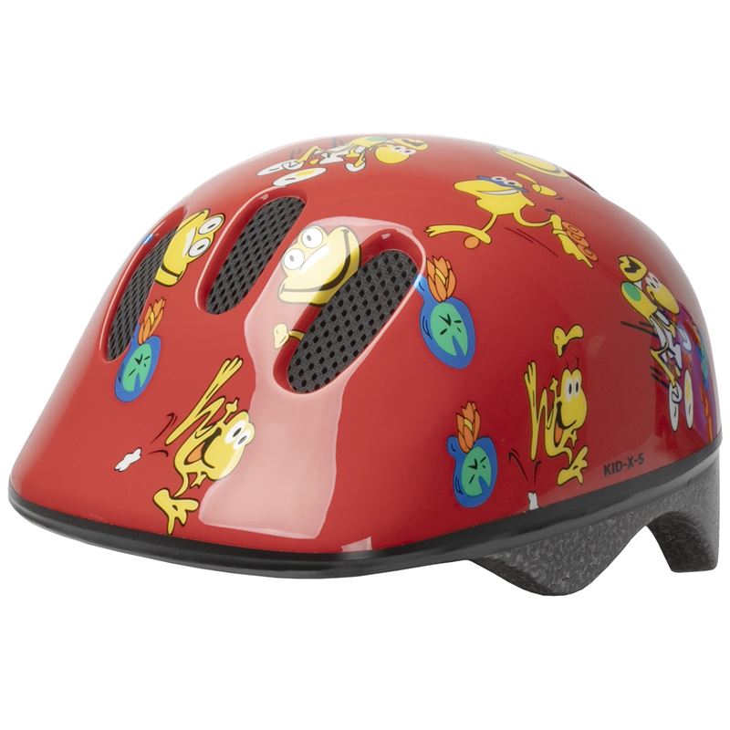 CASCO M-WAVE FROG TALLA XS (46-52) ROJO OF